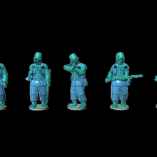 la guerra civil estadounidense - parte 2 soldados juego juguete de accesorios wargaming wargame miniatura 28mm acw 3d print model - Mito3D