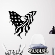 american eagle art usa us military 2d 3d decor decoration wall 3d print model - Mito3D