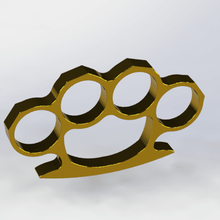 american fist tool weapon 3d print model - Mito3D