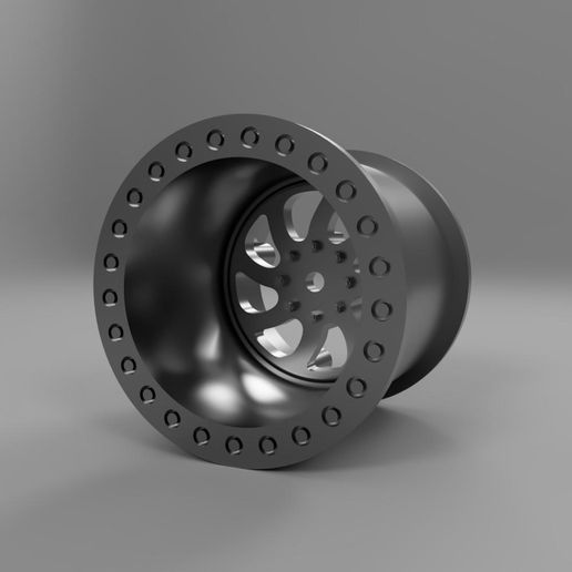 américain Obliger lame beadlock jantes axial scx24 Jeu Véhicules 3D print model - Mito3D
