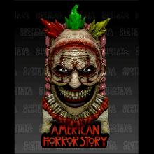 americano orrore storia tortuoso clown manget gioco ahs 3d terrore 3dprint figura fallimento maschera Halloween 3d print model - Mito3D