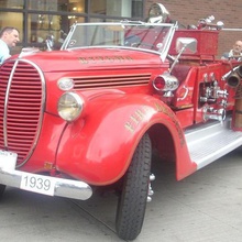 american lafrance ford fire truck 1939 Spiel 1937 1938 1940 1941 1942 30s 40s amerikanisches Auto Armee Feuer LKW Frankreich wargame ww2 Fahrzeuge 3d print model - Mito3D