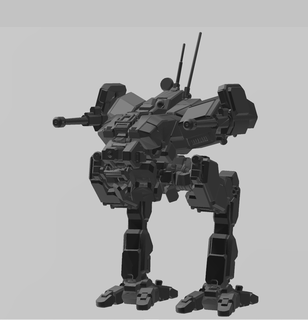 american mecha insect hybrid 3d print model - Mito3D