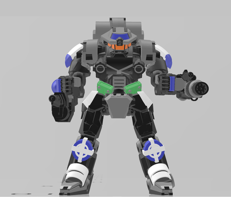 américain mecha tapoter garrett armure guerre jeu battletech battlemech mech réservoir militaire robot puissance 3d print model - Mito3D