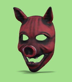 Amerikan kâbus maske moda Kostüm oyunu 3d print model - Mito3D