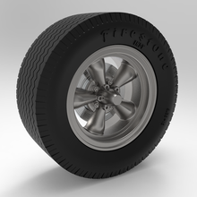 americano carreras torq thrust ruedas juego hot rod músculo coche vehiculo caliente morir emitir personalizado revistas 3d print model - Mito3D