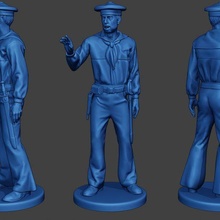 american sailor civil war union talk acwus1 game man soldier miniature figure sculpture military army north 1836 ship lunch navy naval action-figure 3d print model - Mito3D
