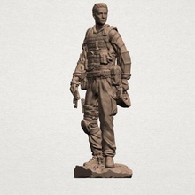 american soldier various car chair tree table sofa character game exterior human interior people girl house miniatures figurines sculpture animal zoo mammal dog 3d print model - Mito3D