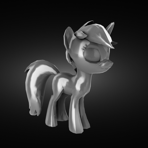 Amethyst Star Pony mlp Sammlung sammeln my abspielen Spiel Kinder Karikatur 3D print model - Mito3D