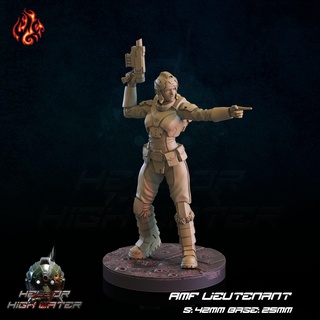amf lieutenant 3d print model - Mito3D