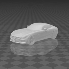 amg gt voiture 3d print model - Mito3D