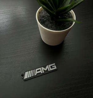 amg keychain key holder accessories gifts pendants fobs trinkets charms ornaments decorations porte-cl porta llaves acess rios para chaves llaveros decoraciones motorbike car sell mercedes 3d print model - Mito3D