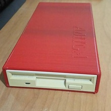 amiga floppy disk reader writer pc enclosure gadget floppy arduino usb amiga commodore 3d print model - Mito3D