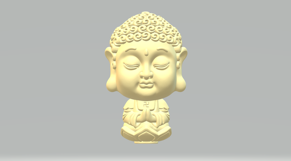 Amitabha Buda 3d Yazdır model heykel Antik şekil din Tanrı maneviyat kültür ödül dindar nesne Ganesha meditasyon çeşitli Sanat heykeller 3d print model - Mito3D