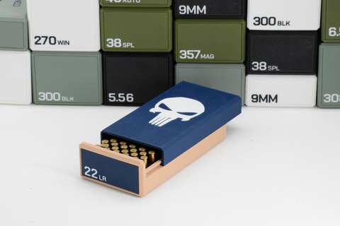 ammo box 22 lr ammunition storage 100 rounds crate 22lr long rifle 56 15mmr 3d print model - Mito3D