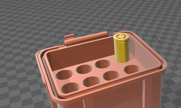 munition box 500 sw magnum spiel lager geschäft 500sw schmied wesson glock 3D print model - Mito3D