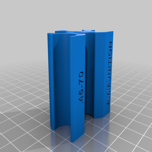 ammo holder x5 3D print model - Mito3D