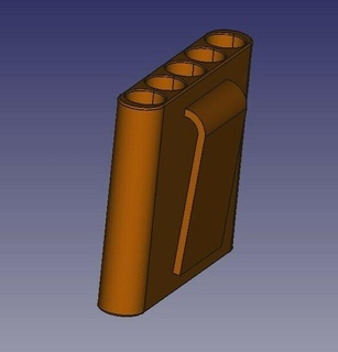 munição caixa 3d print model - Mito3D