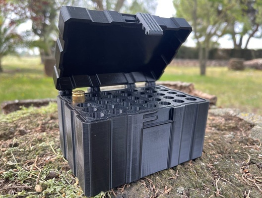 munizioni scatola 30 06sprg utensili caccia grande gioco militare armatura 3d print model - Mito3D