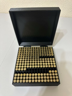 munizioni scatola calibro 223 222 556 ar15 ricaricare Conservazione proiettile 3d print model - Mito3D