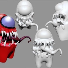 amog amogus toys games 3d print model - Mito3D