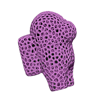 us Spiel voronoi niedrig poly 3d print model - Mito3D