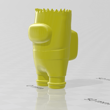 us bart Simpson Jeu 3d art jouet jeu vidéo Douane 3d print model - Mito3D