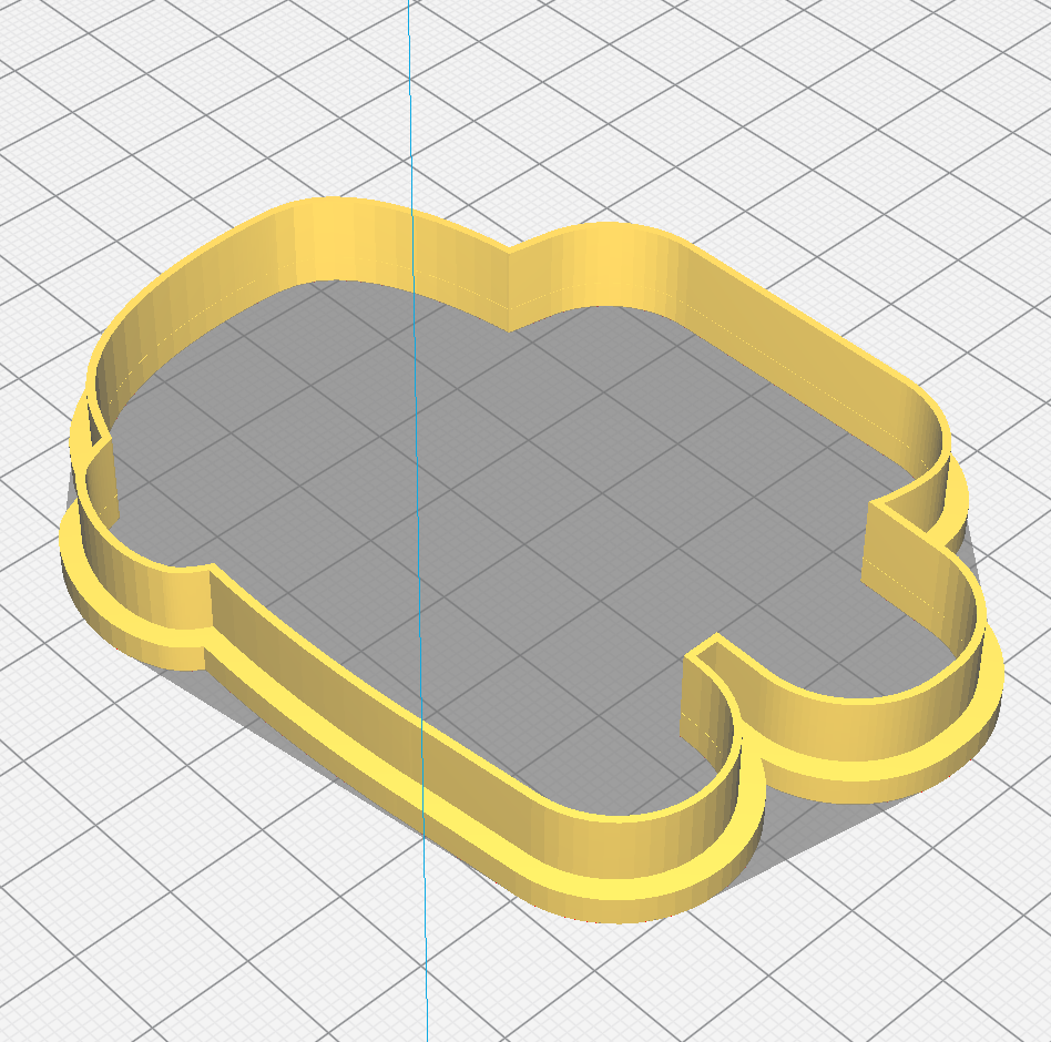 among us cookie cutter cutting 3D print model - Mito3D