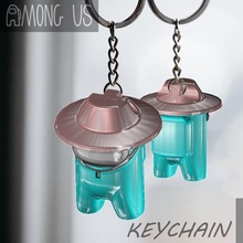 among us keychain - classic explorer hat skin game print 3d pla art cell the skeld 3d print model - Mito3D