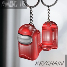 among us keychain - ghost skin game print 3d pla art cell the skeld kill killed 3d print model - Mito3D