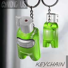 among us keychain - toilet paper skin game print 3d pla art cell the skeld 3d print model - Mito3D