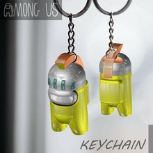 among us keychain - warrior skin game print 3d pla art cell the skeld 3d print model - Mito3D