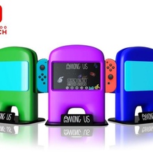 us Nintendo interruptor doca gadget switch nintendo encaixável manipulado suporte base ficar pé jogos video games gamers brinquedo 3d print model - Mito3D