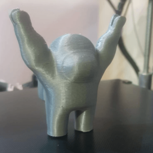 among us pen holder game figure gadget 3d print accessory 3D print model - Mito3D