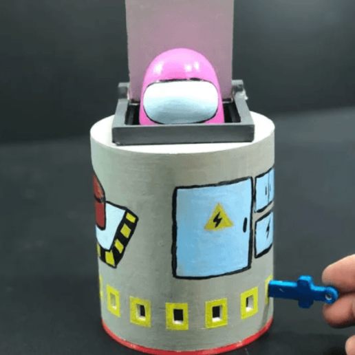 arasında us pop korsan gadget oyuncak şekil 3d Yazdır 3D print model - Mito3D