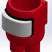 arasında us tencere kalem Kulp destek sulu meyveler 3d print model - Mito3D