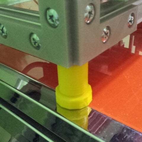 ammortizzato piedino magnetico strumento Stampante 3d parti openscad magneti 3D print model - Mito3D