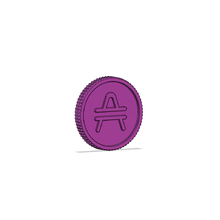 amp coin crypto ampcoin bitcoin ampire 3d print model - Mito3D