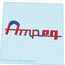 ampeg-logo Kunst 3d print model - Mito3D