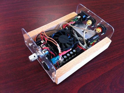 amplificatore Astuccio guaina Audio scatola Fai suono Altoparlanti trasduttori 3d print model - Mito3D