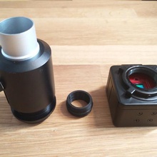 amscope camera module adapter tool parts thread screw microscope cmount mount 1-32 un 2a 3d print model - Mito3D