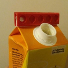 amt tetra bloquear Leche jugo yogur 3d print model - Mito3D