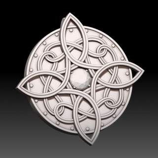 amuleto mara skyrim olvido Morrowind pergaminos collar larp rpg colgante pendiente dnd 3d print model - Mito3D