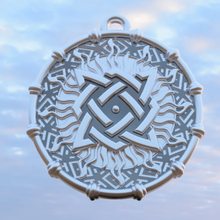 amulette svarog carré bijoux viking slave la mythologie le mythe scandinave bracelet suspension tion pendentif kylon mode de vie dieu celtique 3d print model - Mito3D