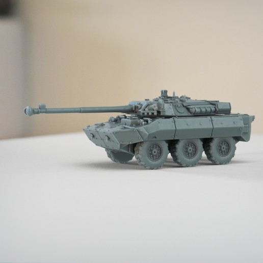 amx 10rc 6x6 militaire véhicule gadget réservoir scalemodel avion jouet wargaming miniature 3D print model - Mito3D