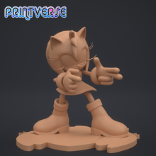 amy Rose figurine 3d print model - Mito3D