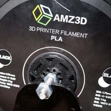 amz3d pla carrete cubo 8 mm adaptador centrar soporte 3d_printer_accessories 3d print model - Mito3D