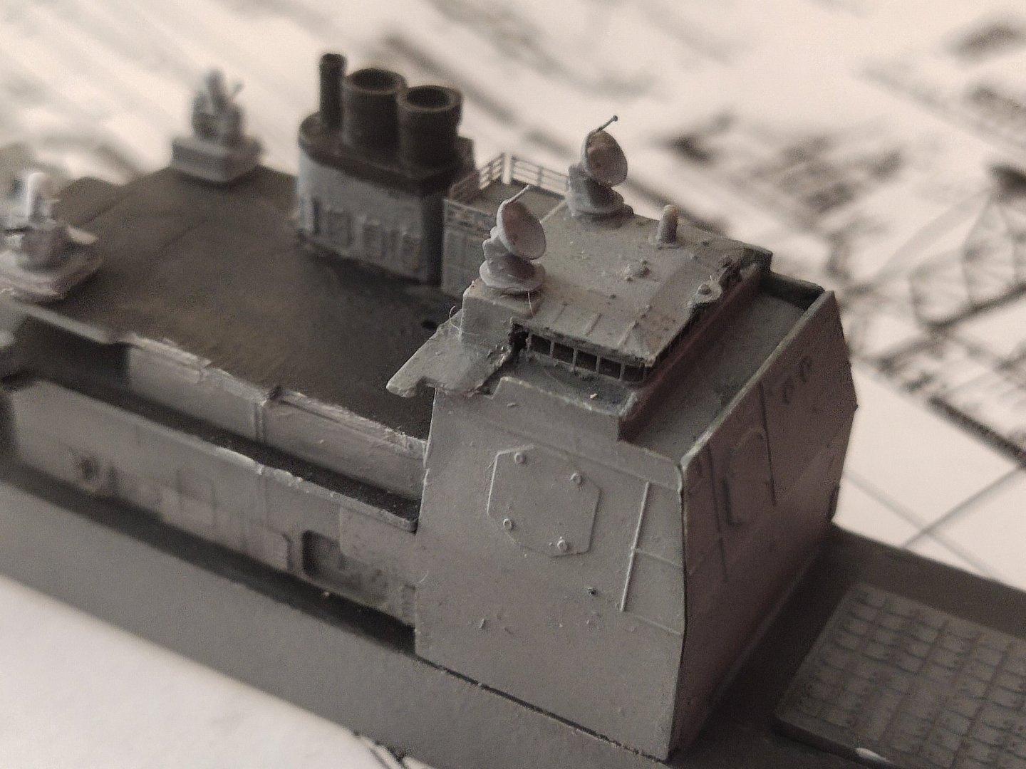 an spg 62 gioco radar fuoco direttore arleigh burke ticoderoga incrociatore distruttore 3D print model - Mito3D