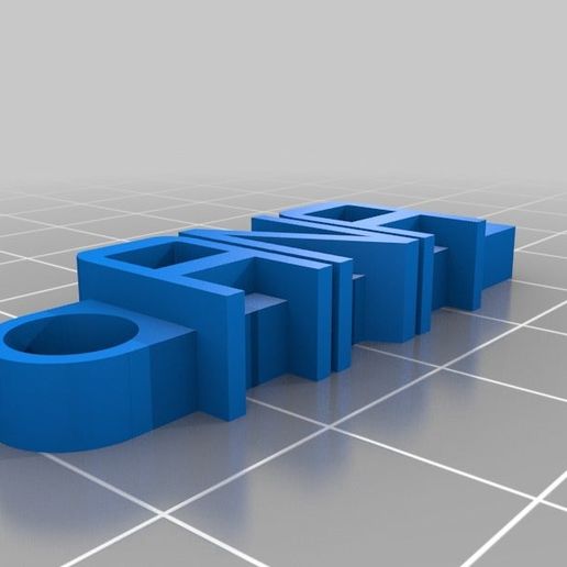 ana personalizado organização 3D print model - Mito3D