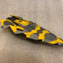anaconda 2 parte de la élite peligroso juego elite nave espacial vehículos 3d print model - Mito3D